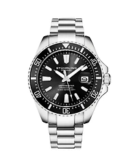 Stuhrling Depthmaster 3950A Quartz 42mm Diver Watch