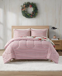 Design Lab Poinsettias 3-Pc. Comforter Sets