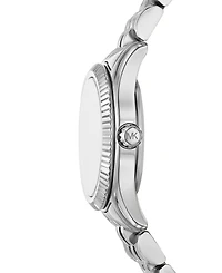Michael Kors Women's Lexington Three-Hand Stainless Steel Watch 26mm