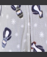 Hudson Baby Boys Snug Fleece Jumpsuit for Daytime & Dreamtime