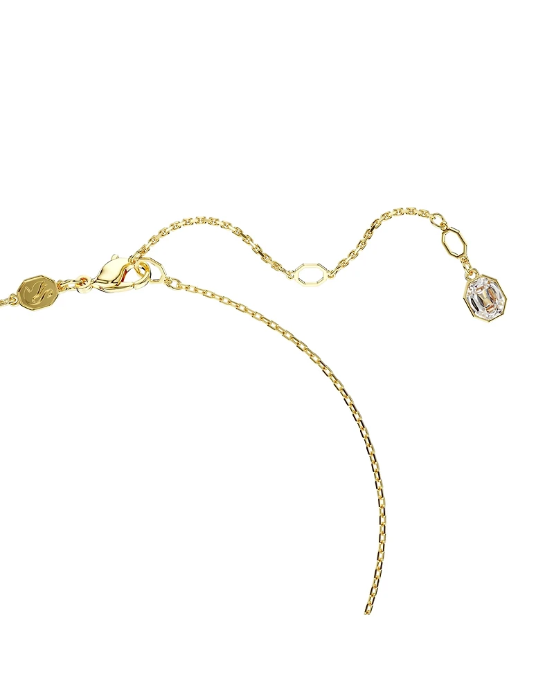 Swarovski Symbolica Pendant, Evil Eye, Blue, Gold-Tone Plated Necklace