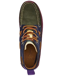 Polo Ralph Lauren Men's Ranger Mid Color-Blocked Suede Boot