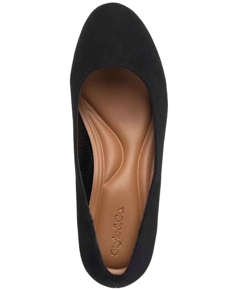 Style & Co Women's Gerriee Block-Heel Pumps, Created for Macy's