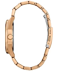 Citizen Eco-Drive Men's Weekender Sport Rose Gold-Tone Stainless Steel Bracelet Watch 41mm