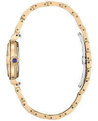 Citizen Eco-Drive Women's Diamond (1/6 ct. t.w.) Rose Gold-Tone Stainless Steel Bracelet Watch 26mm