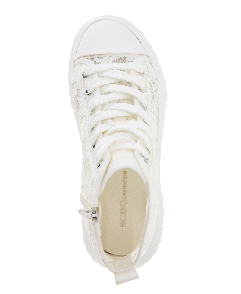 BCBGeneration Women's Renda Platform High-Top Sneakers