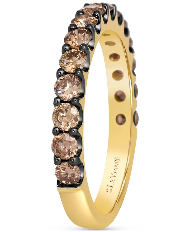 Le Vian Chocolatier Chocolate Diamond Band (1 ct. t.w) 14k Gold