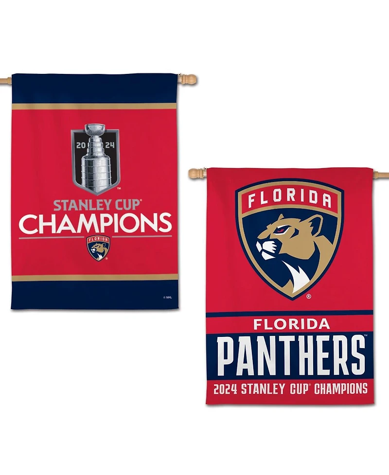 Wincraft Florida Panthers 2024 Stanley Cup Champions 28" x 40" Double-Sided Vertical Banner