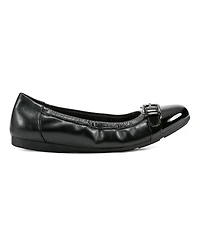 Easy Spirit Women's Kenna Buckle Slip-On Ballet Flats