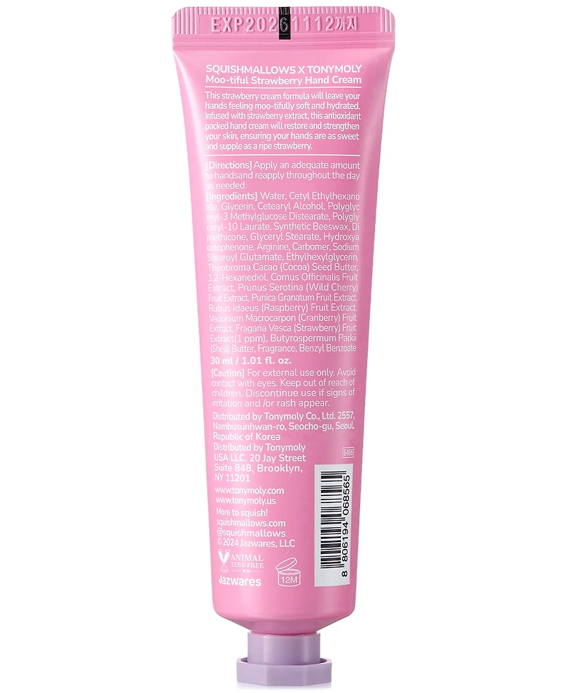 Tonymoly Patty Moo-tiful Strawberry Hand Cream