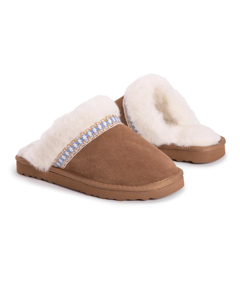 Muk Luks Women's Dawn Suede Scuff