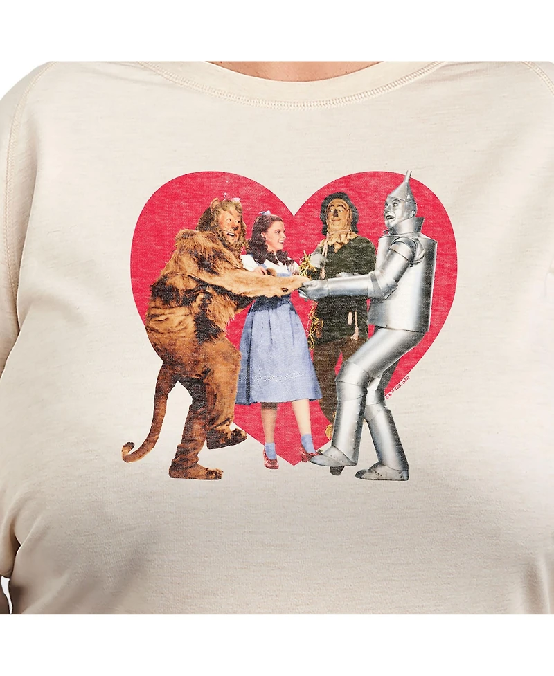 Hybrid Apparel Trendy Wizard of Oz Pullover Plus Graphic T-shirt