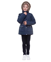 Rokka&Rolla Girls Sherpa Fleece Lined Parka Coat 4-18