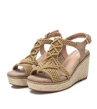 Women's Jute Wedge Sandals By Xti
