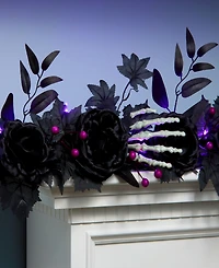 National Tree Company Bad to the Bone Garland, 6 feet