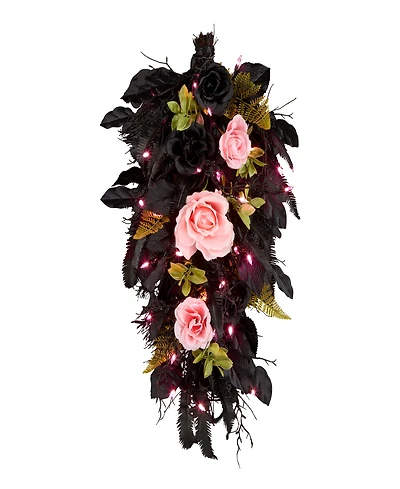 National Tree Company Cute and Creepy Swag, 26 Inches