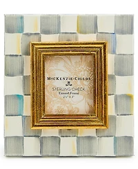 Mackenzie-Childs Sterling Check Frame