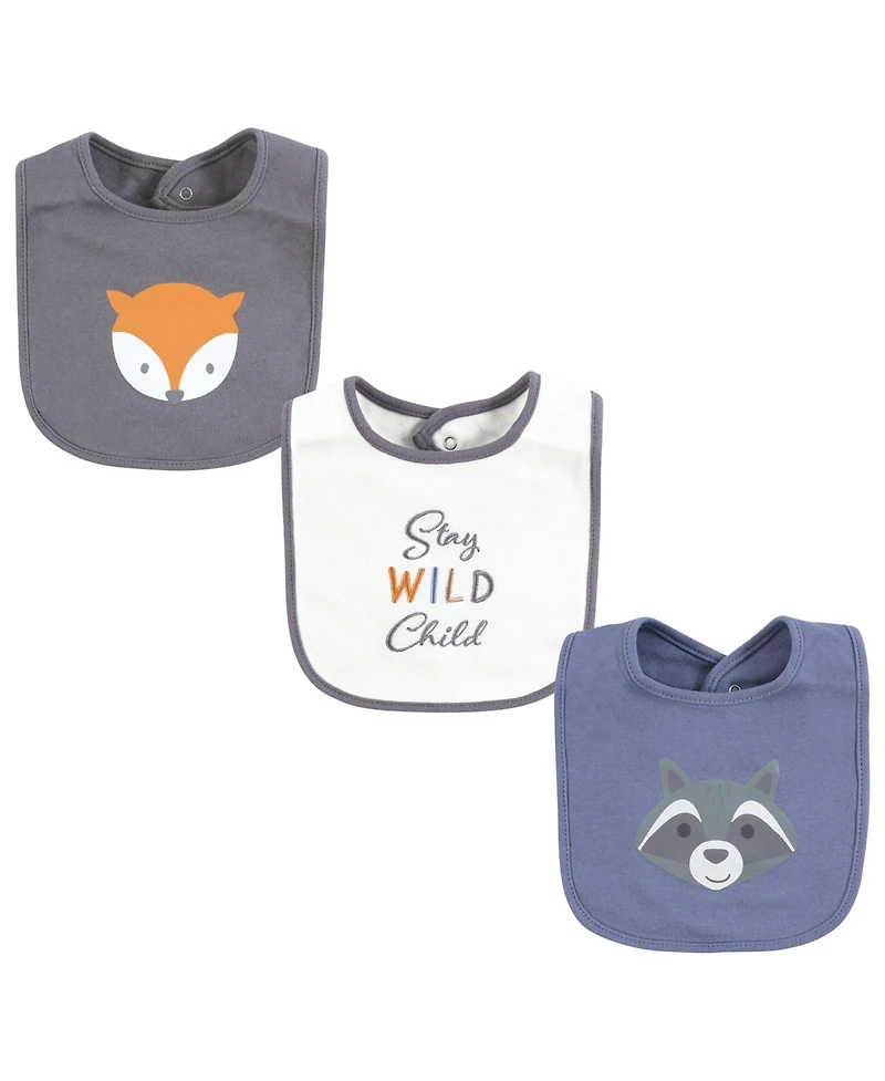 Hudson Baby Baby Boys Hudson Caps or Headbands, Bibs, Mittens and Socks 12pc Set