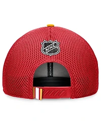 Fanatics Men's Red Calgary Flames 2024 Nhl Draft on Stage Trucker Adjustable Hat