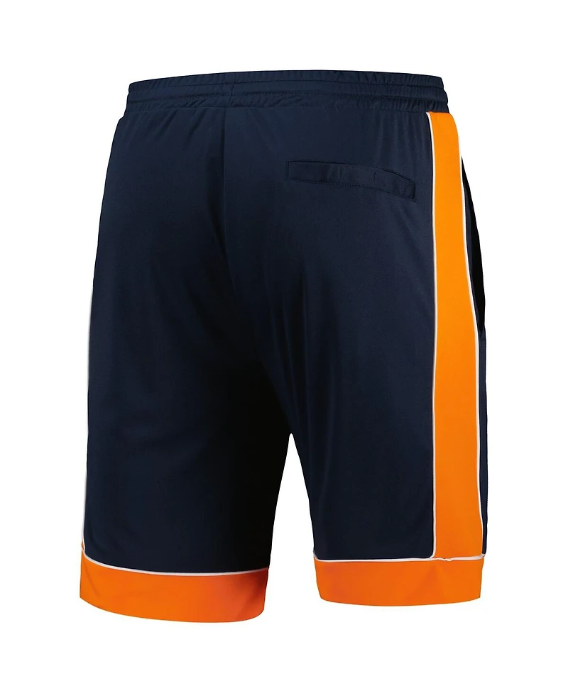 Starter Men's Navy/Orange Miami Dolphins Fan Favorite Fashion Shorts