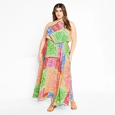 City Chic Women's Love Anthem Maxi Dress