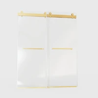 Streamdale Adjustable Semi-Frameless Sliding Shower Door