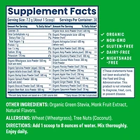 NativePath Native Greens Superfood Powder – Organic Greens, Spirulina, Beet Root Powder, Digestive Enzymes, Probiotics, Nightshade-Free, Natura