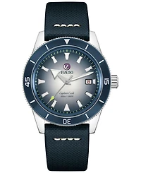 Rado Men's Swiss Automatic Captain Cook Stainless Steel Bracelet Watch 42mm