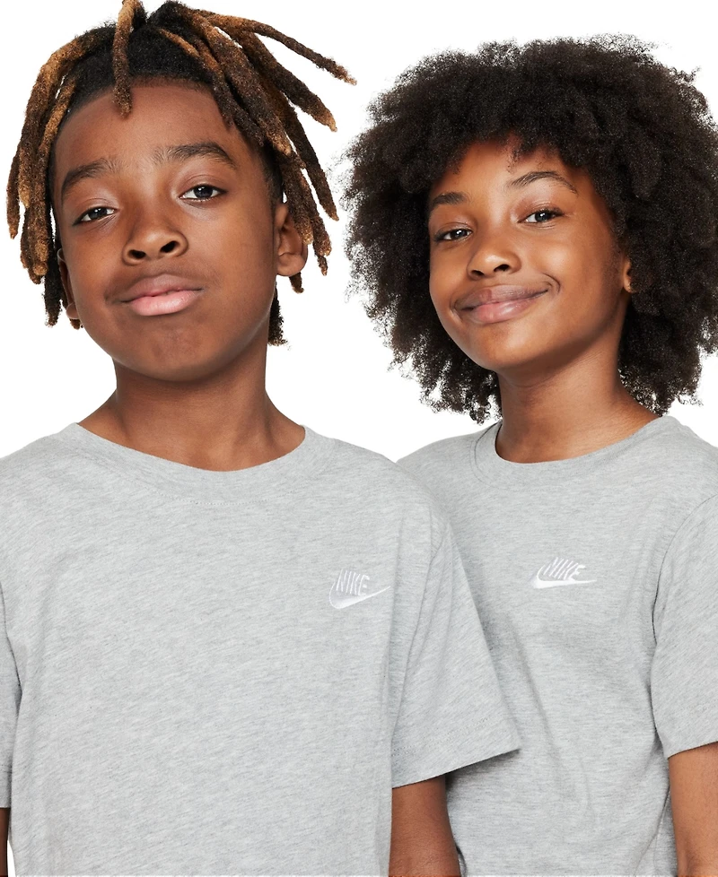 Sportswear Embroidered Logo Graphic T-Shirt