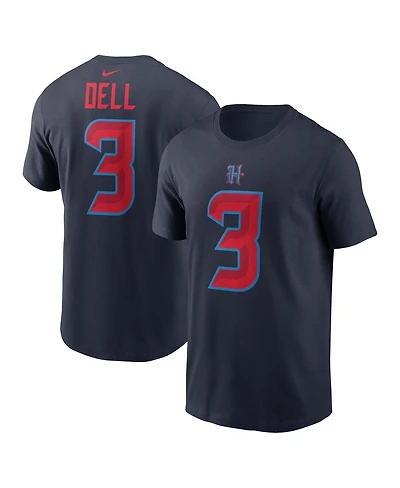 Nike Men's Tank Dell Navy Houston Texans Name Number T-Shirt