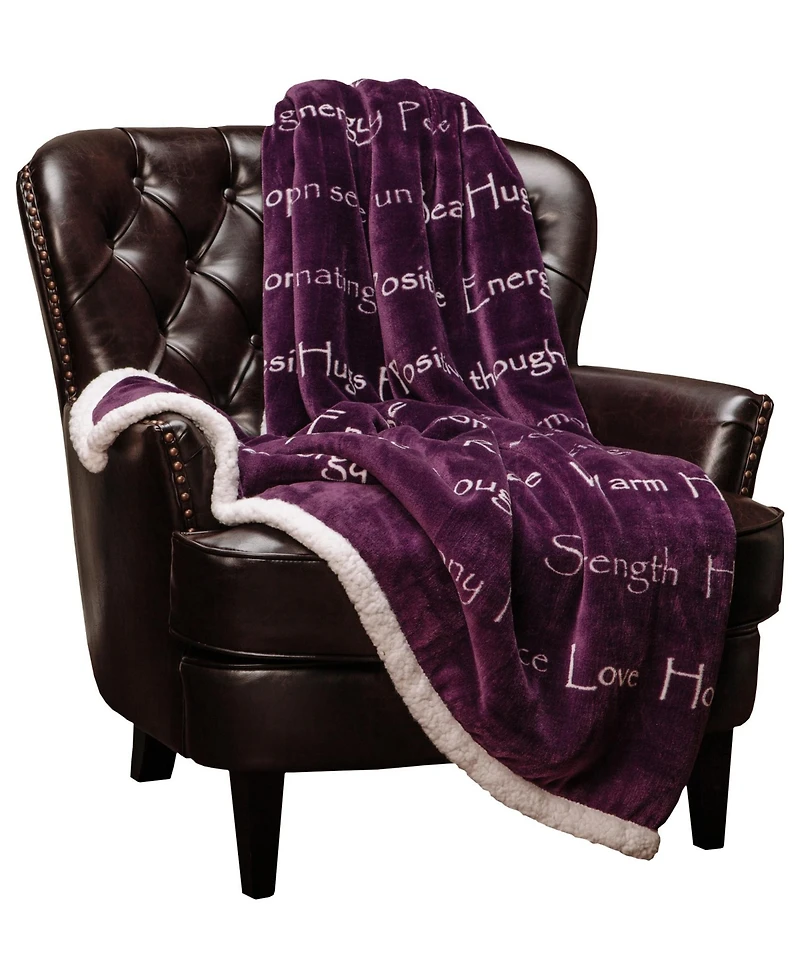 Chanasya Premium Healing Hugs Gift Blanket - for Hope Support Comfort Encouragement Sympathy