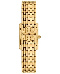 Tory Burch Women's The Eleanor Quartz Gold-Tone Stainless Steel Bracelet Watch 19mm