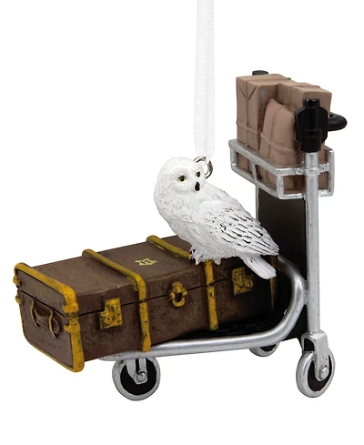 Hallmark Harry Potter Trolley Hedwig Christmas Ornament