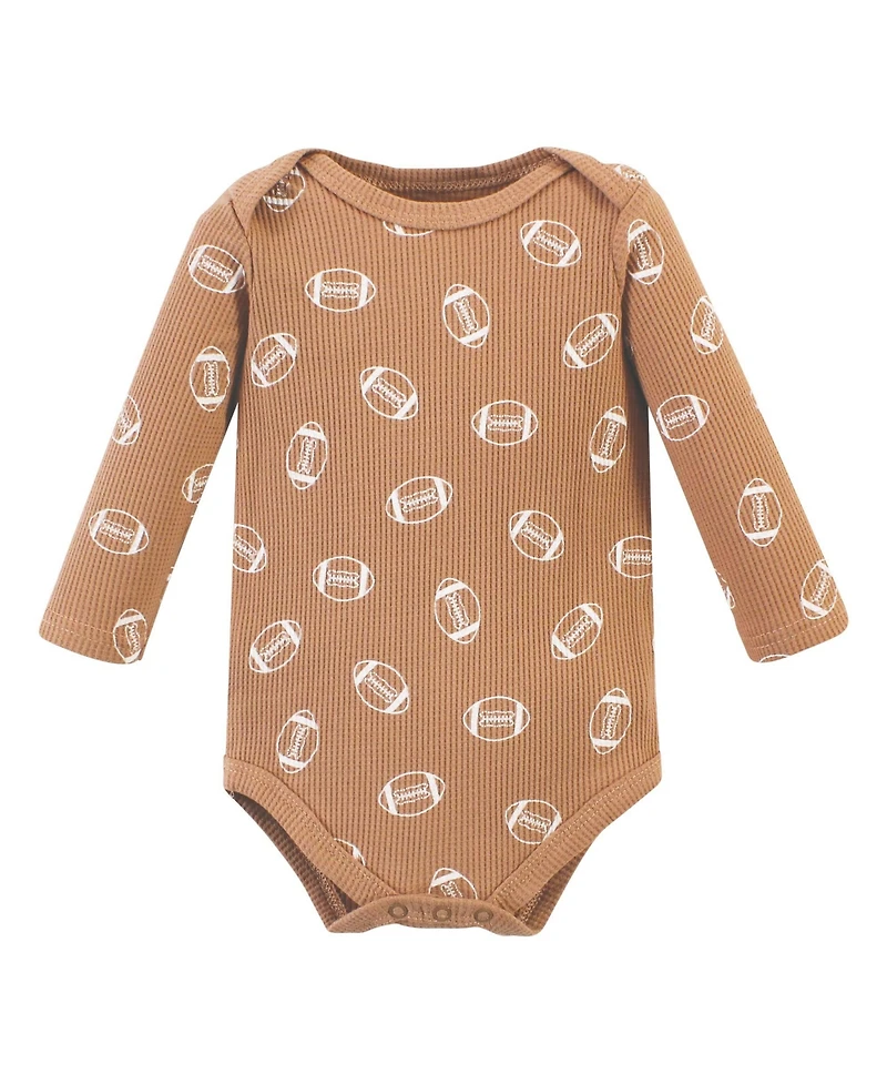 Hudson Baby Boys Cozy Long-Sleeve Thermal One-Piece