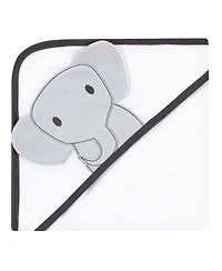 Hudson Baby Unisex Cozy Hooded Cotton-Blend Bath Wraps