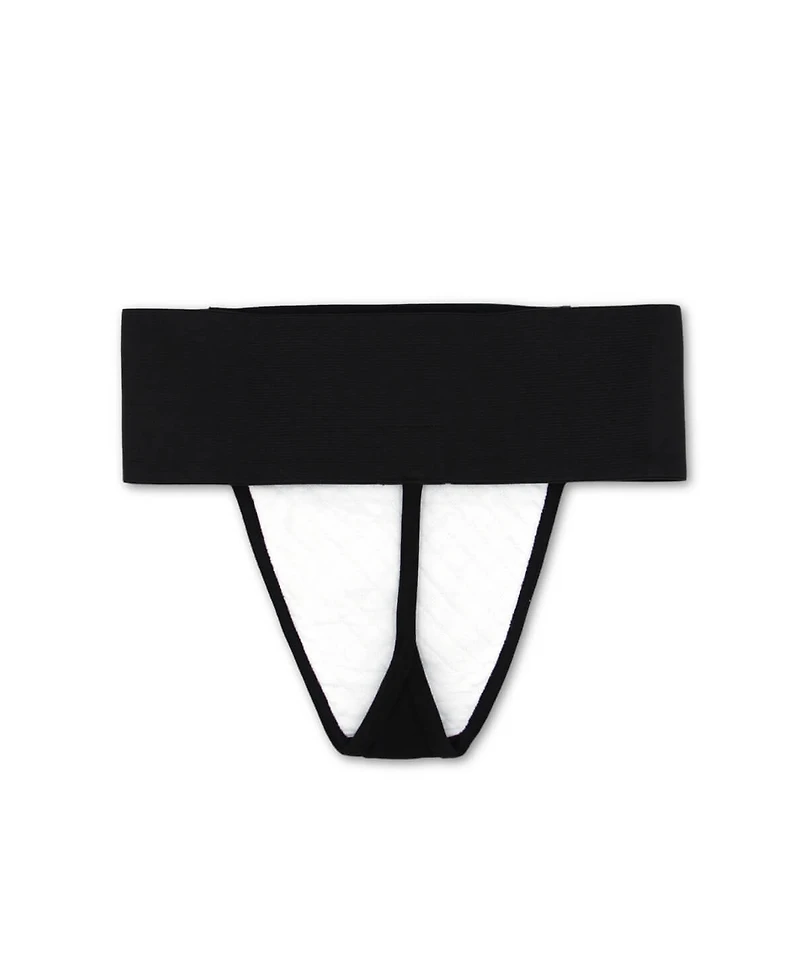 Capezio Men's Quilted Cotton Panel Thong Dance Belt