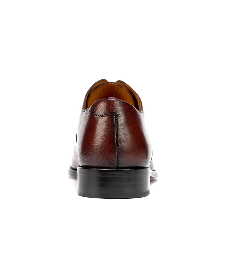 Anthony Veer Men's Bill Cap Toe Oxford Leather Dress Shoes