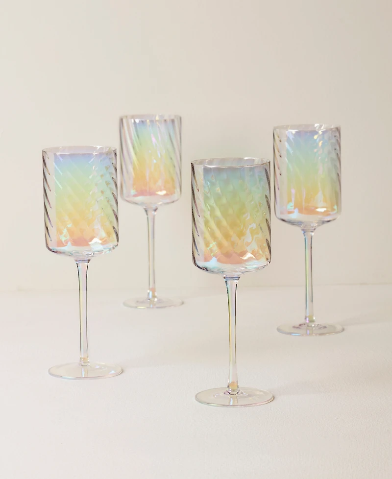 Lenox Tuscany Classics Iridescent Red Wine Glass, Set Of 4