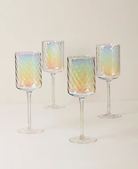 Lenox Tuscany Classics Iridescent Red Wine Glass, Set Of 4