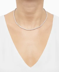 Grown With Love Lab Grown Diamond 18" Tennis Necklace (5 ct. t.w.) in 14k White or Yellow Gold