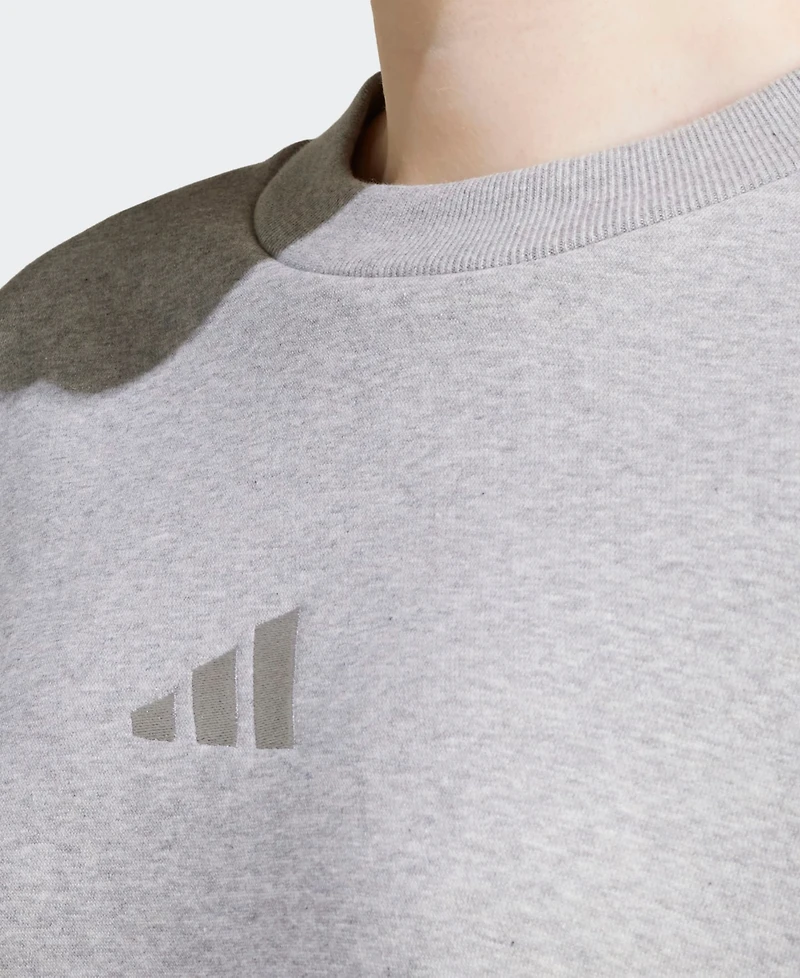 Adidas Women's All Szn Loose Fit Fleece Sweatshirt