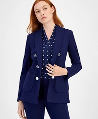Anne Klein Women's Faux Double-Breasted Jacket