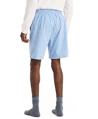 Nautica Men's Plaid Poplin Pajama Shorts