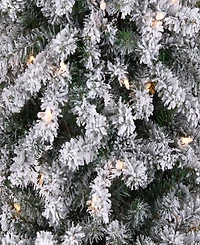 National Tree Company Flocked Grand Alpine Tree, 6.5 feet.