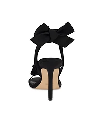 Nine West Women's Krave Tapered Heel Open Toe Dress Sandals