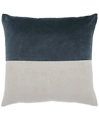 Ihi Home Velvet Linen Decorative Pillow Cover, 20" x