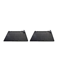 Intex Above Ground Swimming Pool Water Heater Solar Mat 28685E, Black (2 Pack)