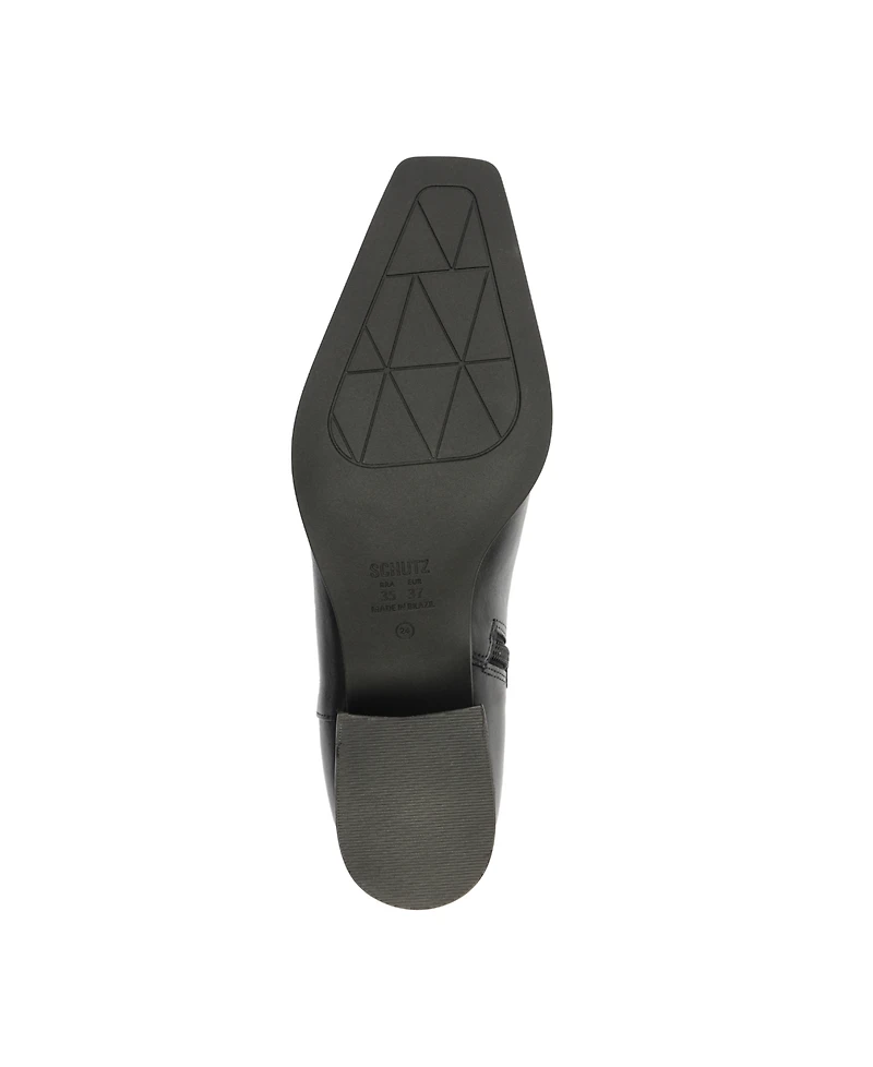 Schutz Women's Helena Square Toe Booties