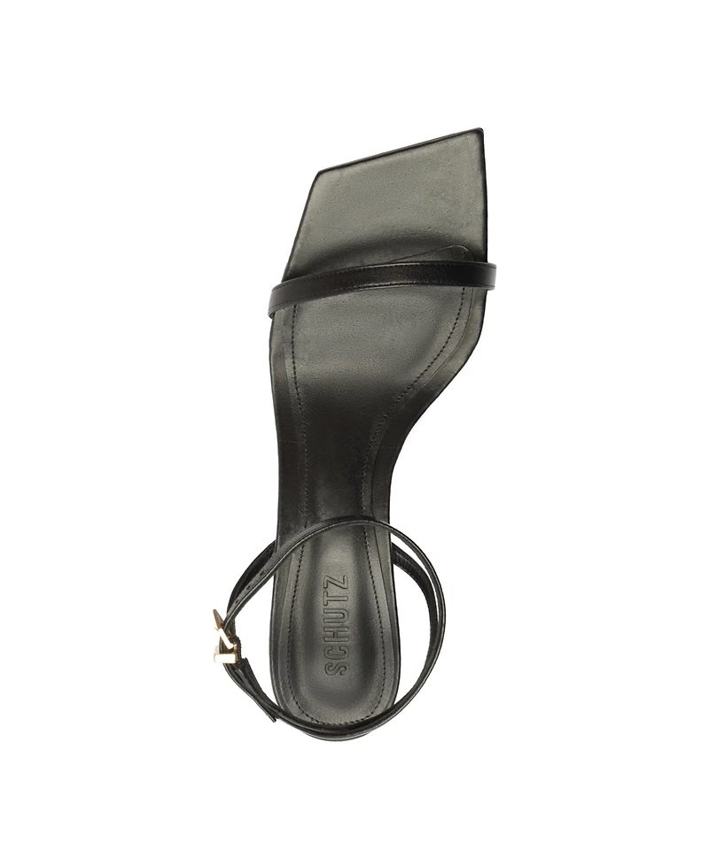 Schutz Women's Kendall Square Toe Sandals
