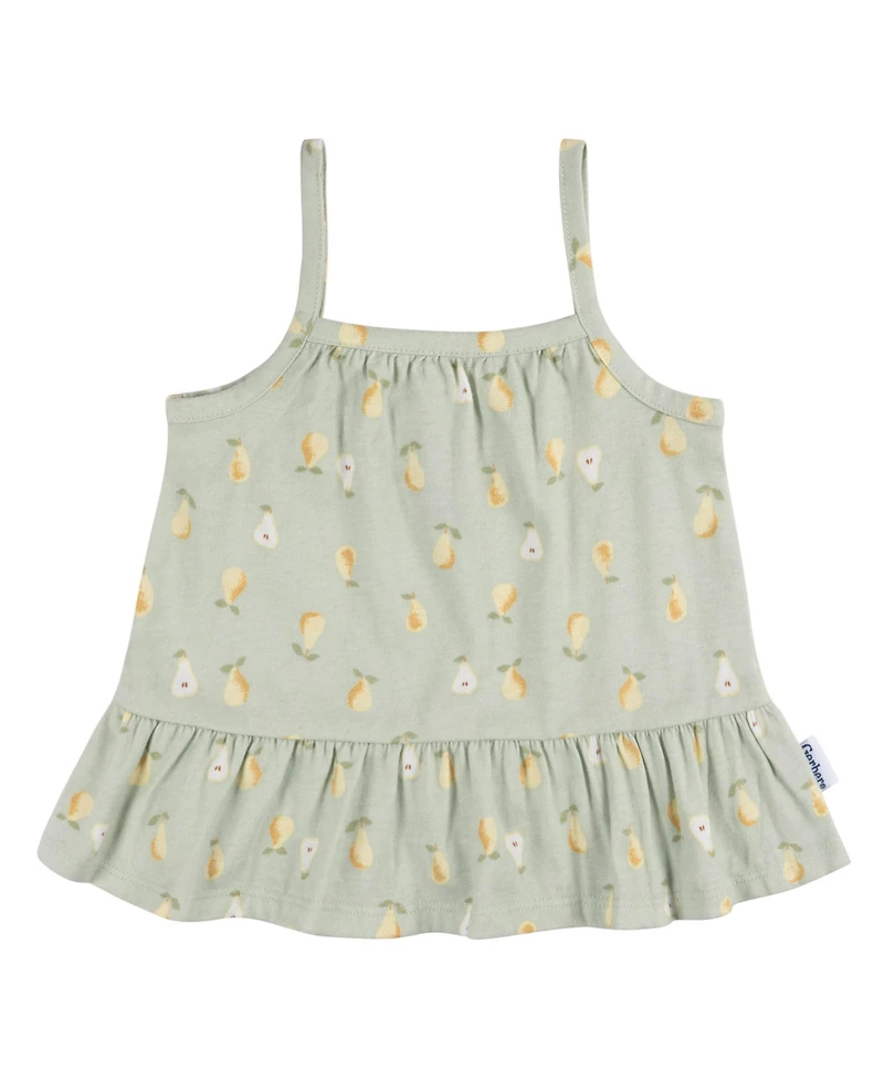 Gerber Baby Girls Dress and Diaper Cover Set, 2 Piece